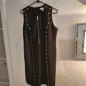 Banana Republic Black Sleeveless Sheath Mini Dress